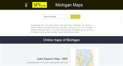 Desktop Screenshot of michigan-map.info
